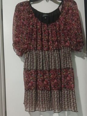 Off Shoulder Tunic Blouse